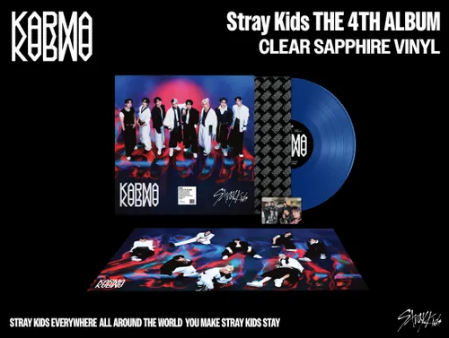 Stray Kids - KARMA vinyl record cover