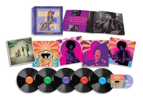 The Jimi Hendrix Experience - Bold As Love vinyl record cover