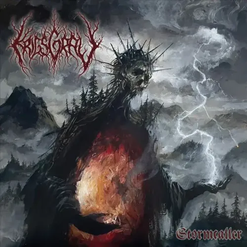 Krigsgrav - Stormcaller vinyl record cover