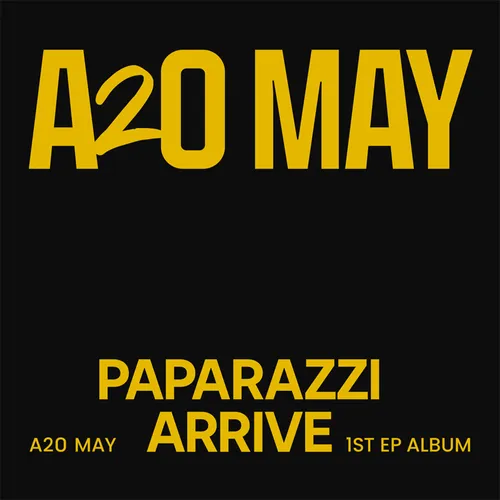 A2o May - Paparazzi Arrive vinyl record cover