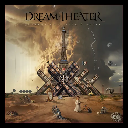 Dream Theater - Quarantieme: Live A Paris vinyl record cover