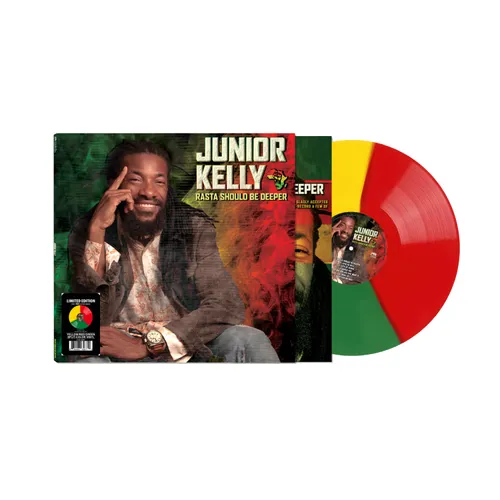 Junior Kelly - Rasta Should Be Deeper vinyl record cover