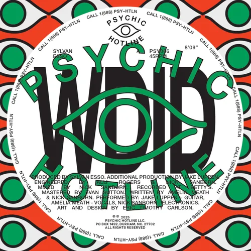 Sylvan Esso - WDID b/w KEEP ON vinyl record cover