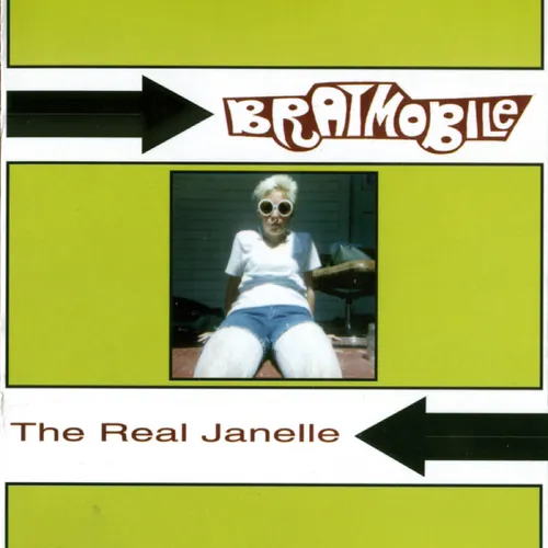 Bratmobile - The Real Janelle / The Peel Session vinyl record cover
