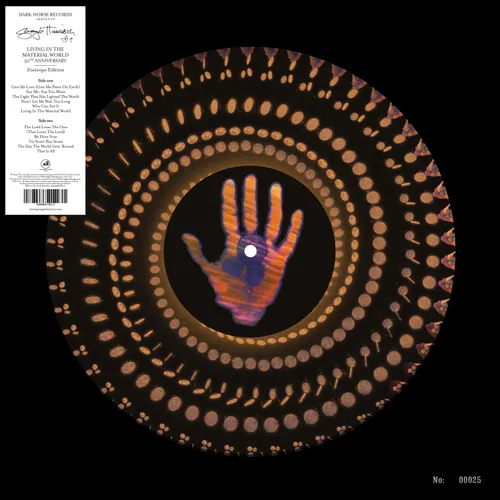 George Harrison - Living In The Material World vinyl record cover