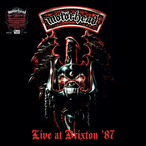 Motörhead - Live At Brixton '87 vinyl record cover