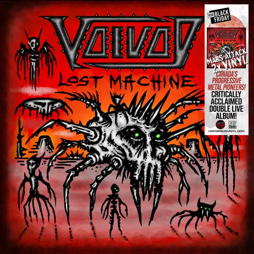Voivod - Lost Machine - Live - Limited Edition Colored Vinyl vinyl record cover