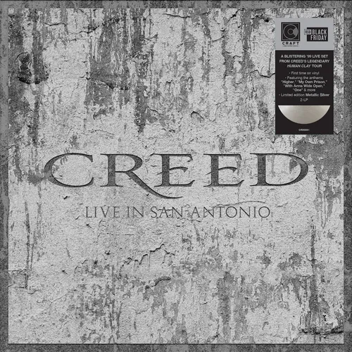 Creed - Live In San Antonio (11/14/1999) vinyl record cover