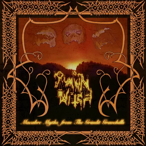 Pumpkin Witch - Macabre Myths from The Grimlit Gravehills vinyl record cover
