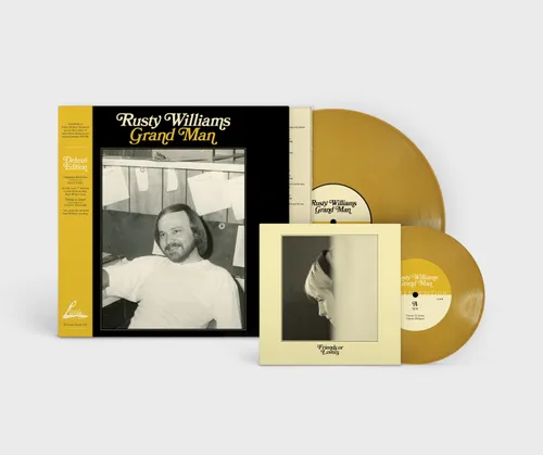 Rusty Williams - Grand Man - (Deluxe Edition) vinyl record cover