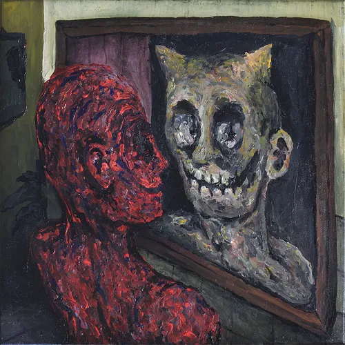 YUNGMORPHEUS & Dirty Art Club - A Spyglass to One's Face vinyl record cover