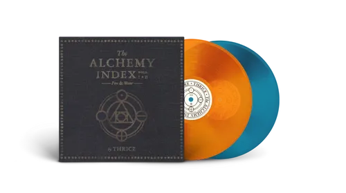 Thrice - The Alchemy Index V.1 + V. II vinyl record cover