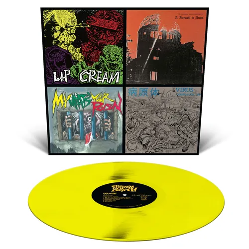 Lip Cream - Thrash Til Death vinyl record cover