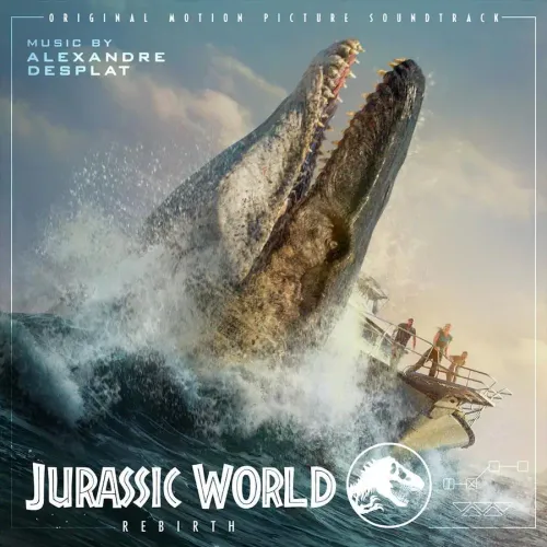 Alexandre Desplat - Jurassic World Rebirth (Original Soundtrack) vinyl record cover