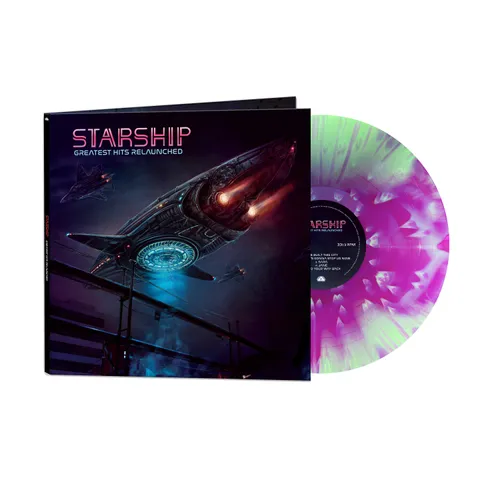Starship - Greatest Hits Relaunched - vinyl record cover