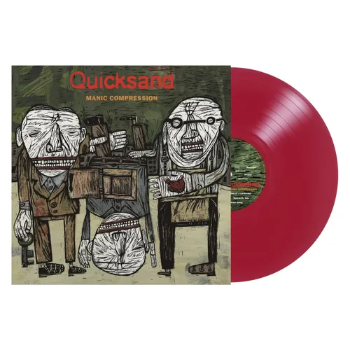 Quicksand - Manic Compression vinyl record cover