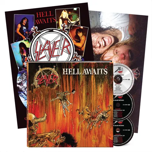 Slayer - Hell Awaits - 40th Anniversary vinyl record cover