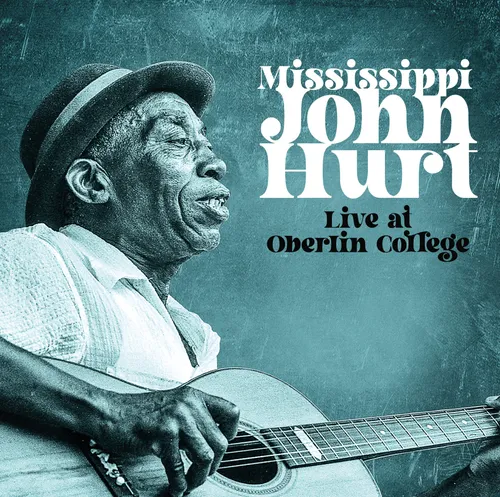 Mississippi John Hurt - Live at Oberlin College 1965 vinyl record cover