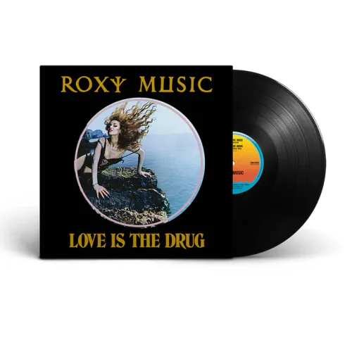 Roxy Music - Love Is The Drug vinyl record cover