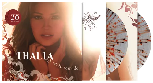 Thalia - El Sexto Sentido (20th Anniversary) vinyl record cover