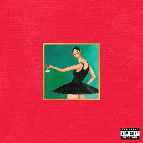 Kanye West - My Beautiful Dark Twisted Fantasy vinyl record cover