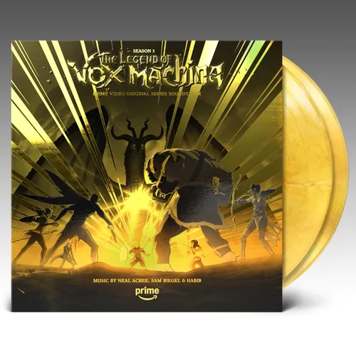 Neal Acree, Sam Riegel and Mr. Fantastic - The Legend of Vox Machina - Season 3 (Prime Video Original Series Soundtrack) vinyl record cover