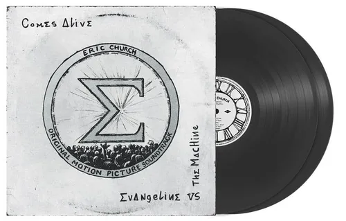 Eric Church - Evangeline Vs. The Machine Comes Alive vinyl record cover