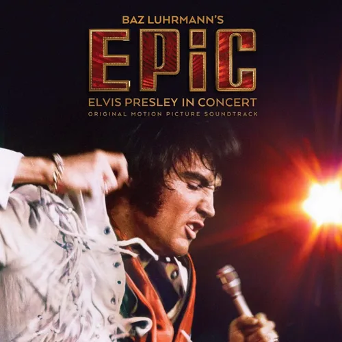 Elvis Presley - Epic: Elvis Presley In Concert - O.S.T. vinyl record cover