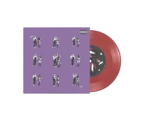 Olivia Rodrigo - drivers license / burning down the house vinyl record cover