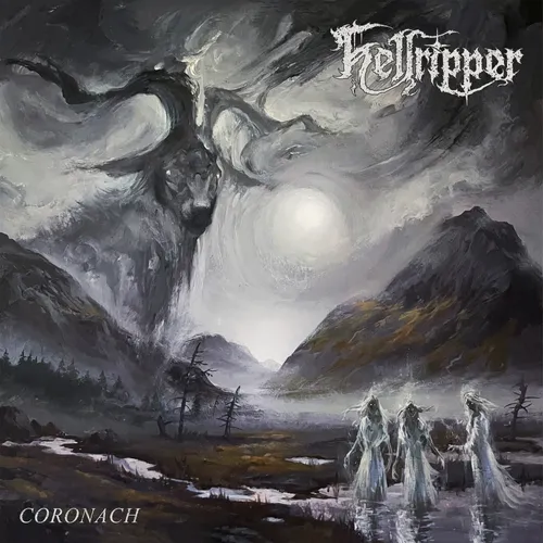 Hellripper - Coronach vinyl record cover