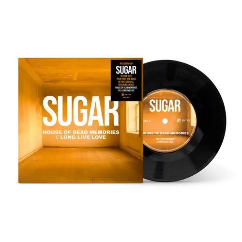 Sugar - House of Dead Memories / Long Live Love vinyl record cover