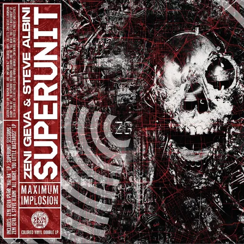 Zeni Geva  / Albini,Steve - Superunit: Maximum Implosion vinyl record cover