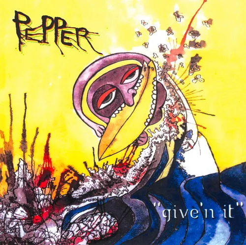 Pepper - Give'n It vinyl record cover