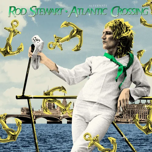Rod Stewart - Alternate Atlantic Crossing vinyl record cover