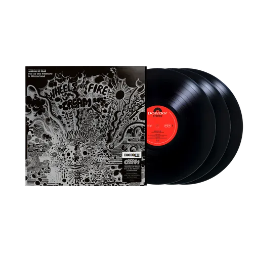 Cream - Wheels Of Fire: Live At The Fillmore Auditorium & Winterland Ballroom vinyl record cover