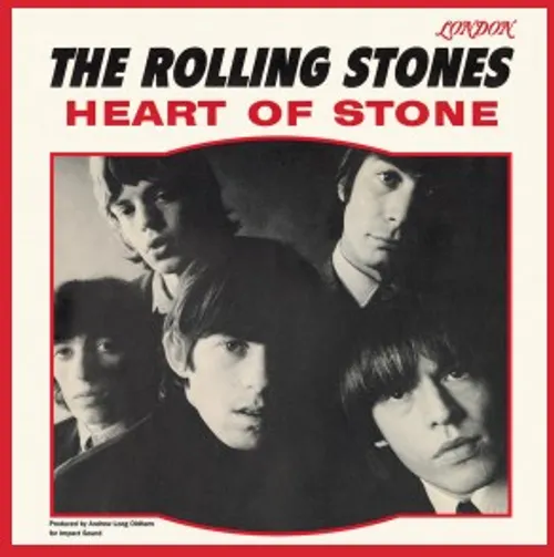 The Rolling Stones - Heart of Stone vinyl record cover