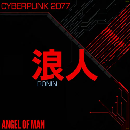 Artist - RONIN: CYBERPUNK 2077 vinyl record cover