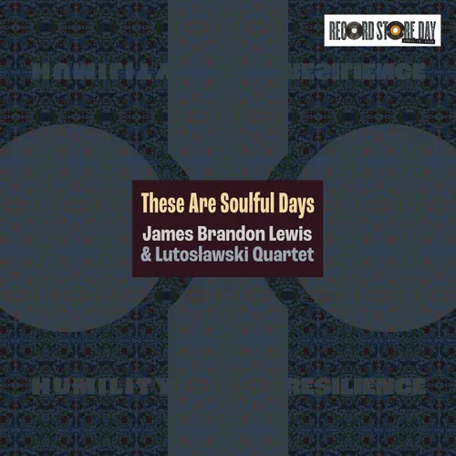 James Lewis  Brandon - These Are Soulful Days (Rsd) vinyl record cover