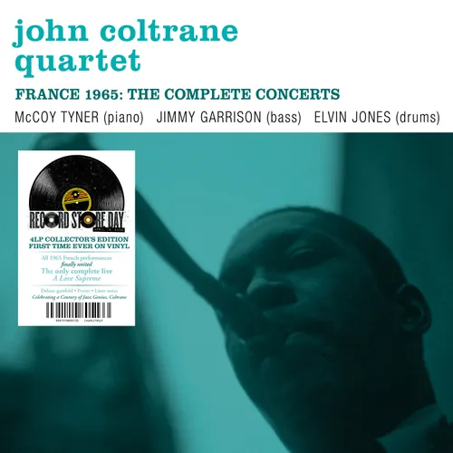 John Coltrane  Quartet - France 1965: The Complete Concerts (Rsd) vinyl record cover