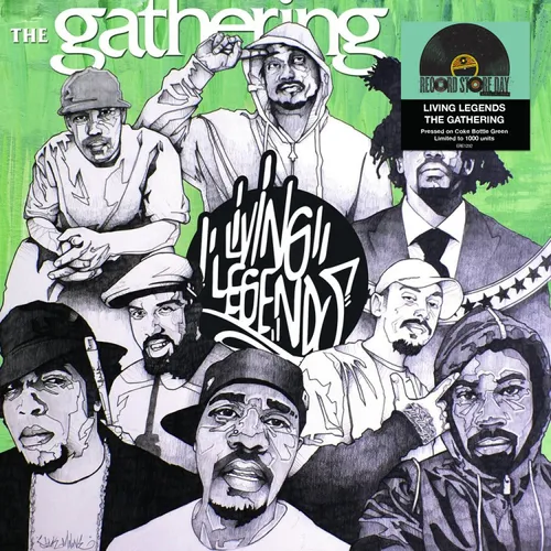 Living Legends - The Gathering vinyl record cover