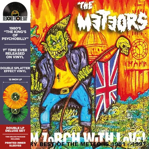 Meteors - From Zorch With Love: Very Best Of 1981-1997 (Rsd) vinyl record cover