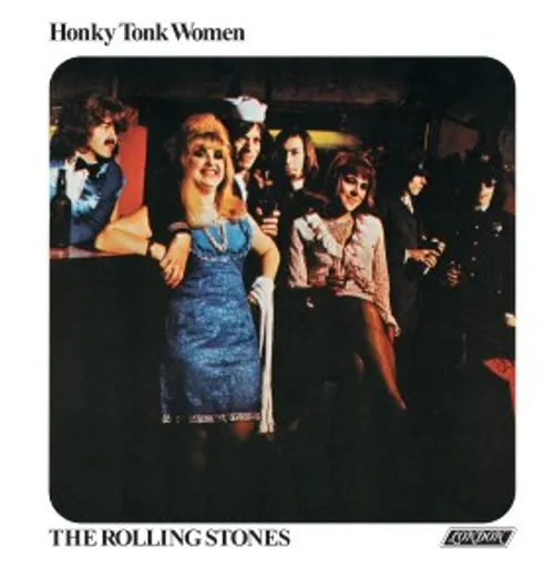 The Rolling Stones - Honky Tonk Women vinyl record cover