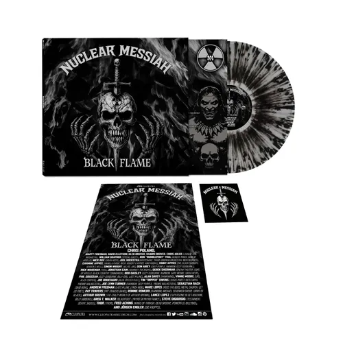 Nuclear Messiah - Black Flame vinyl record cover