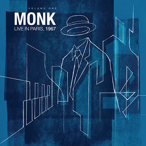 Thelonious Monk - Monk Live In Paris, 1967, Volume One vinyl record cover