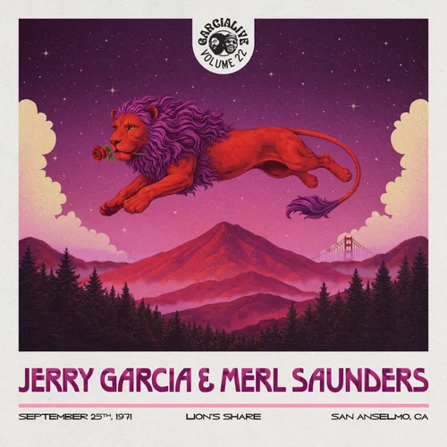 Jerry Garcia & Merl Saunders - GarciaLive Volume 22: September 25th, 1971 Lion's Share vinyl record cover