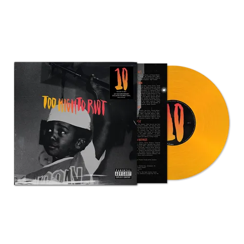 Bas - Too High To Riot vinyl record cover