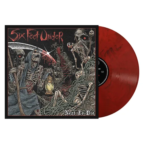 Six Feet Under - Next To Die (Blk) vinyl record cover