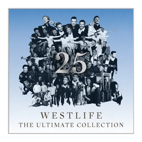 Westlife - 25 - The Ultimate Collection vinyl record cover