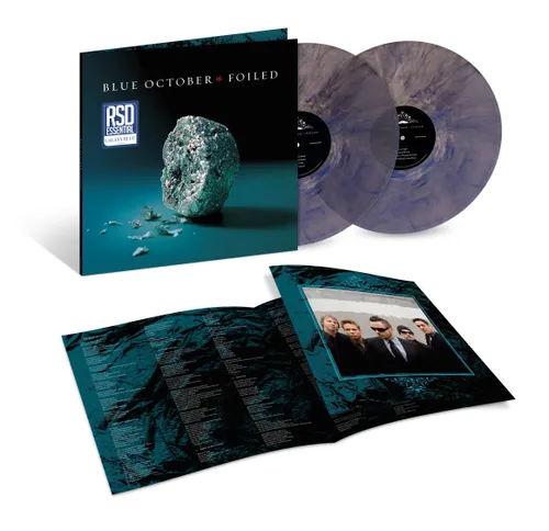 Blue October - Foiled vinyl record cover