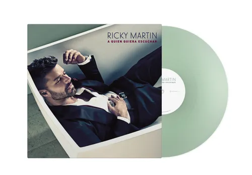 Ricky Martin - A Quien Quiera Escuchar vinyl record cover